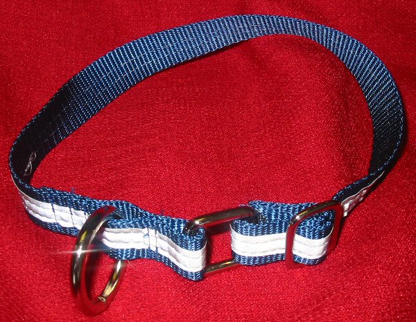 Reflective heavy duty adjustable dog collar heavy-reflective-collar/reflective-collar-blue.jpg